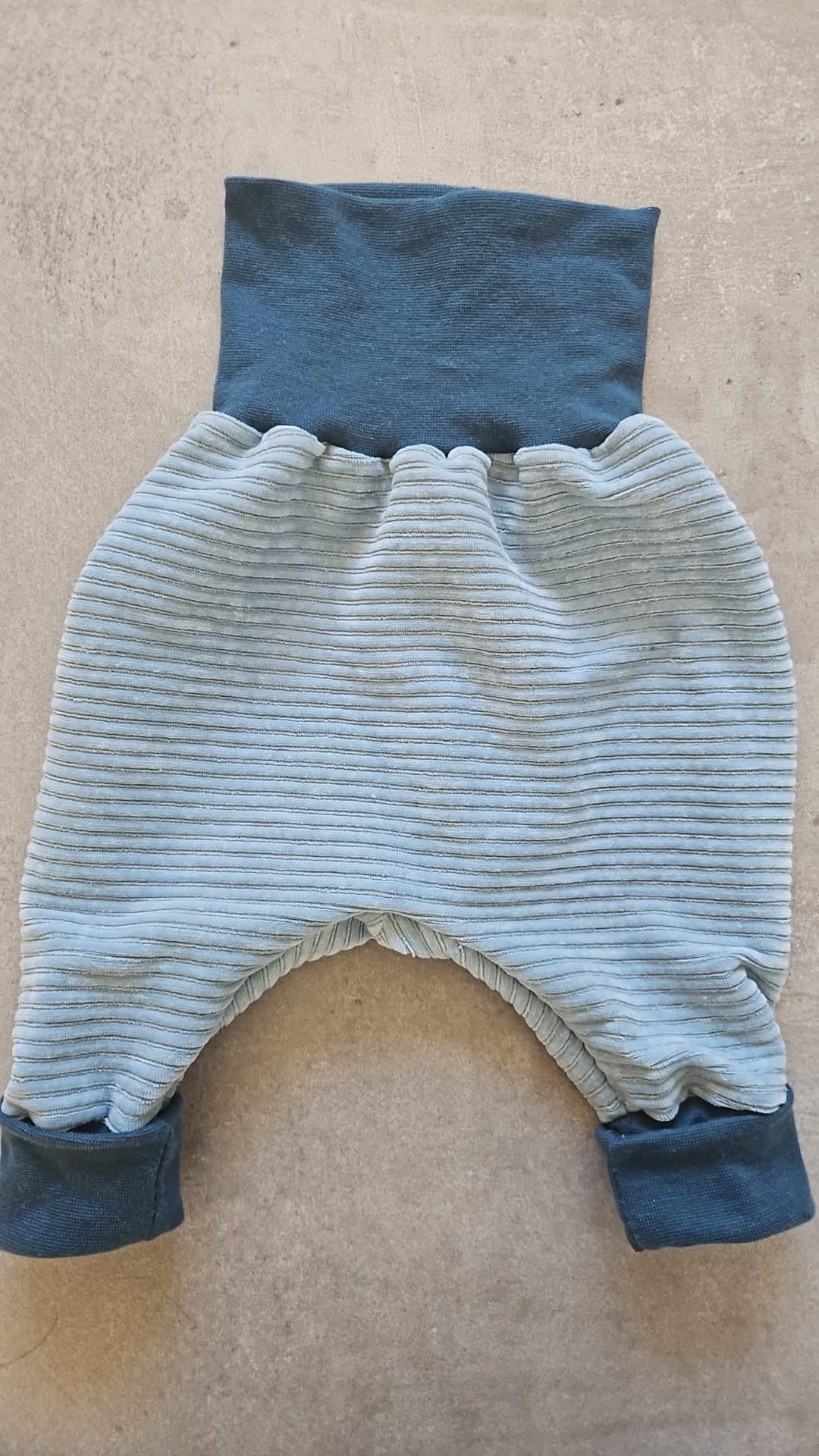 Babyhose blau