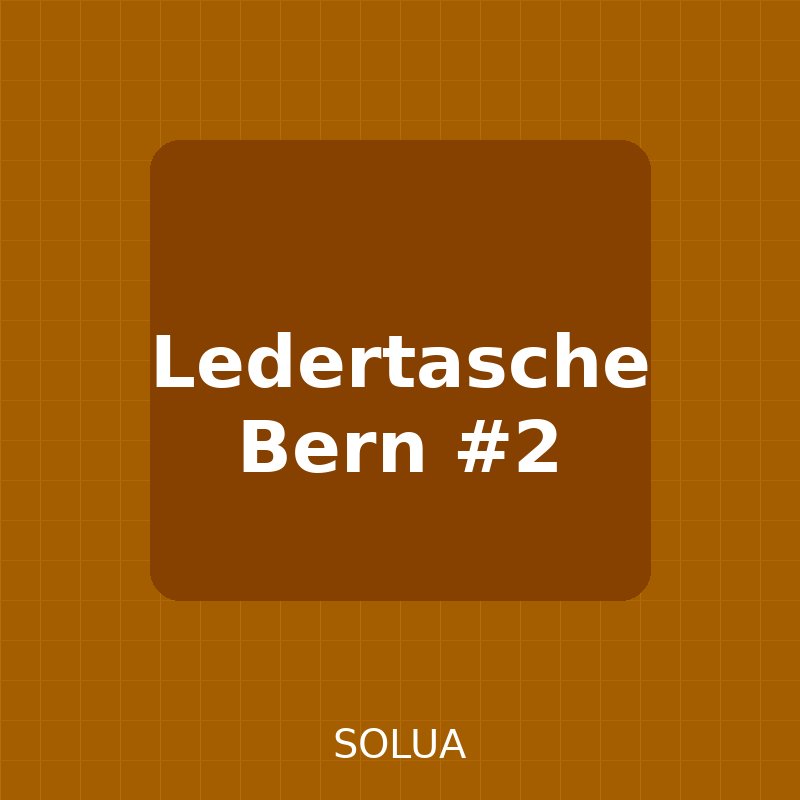 Ledertasche Bern - Ansicht 2