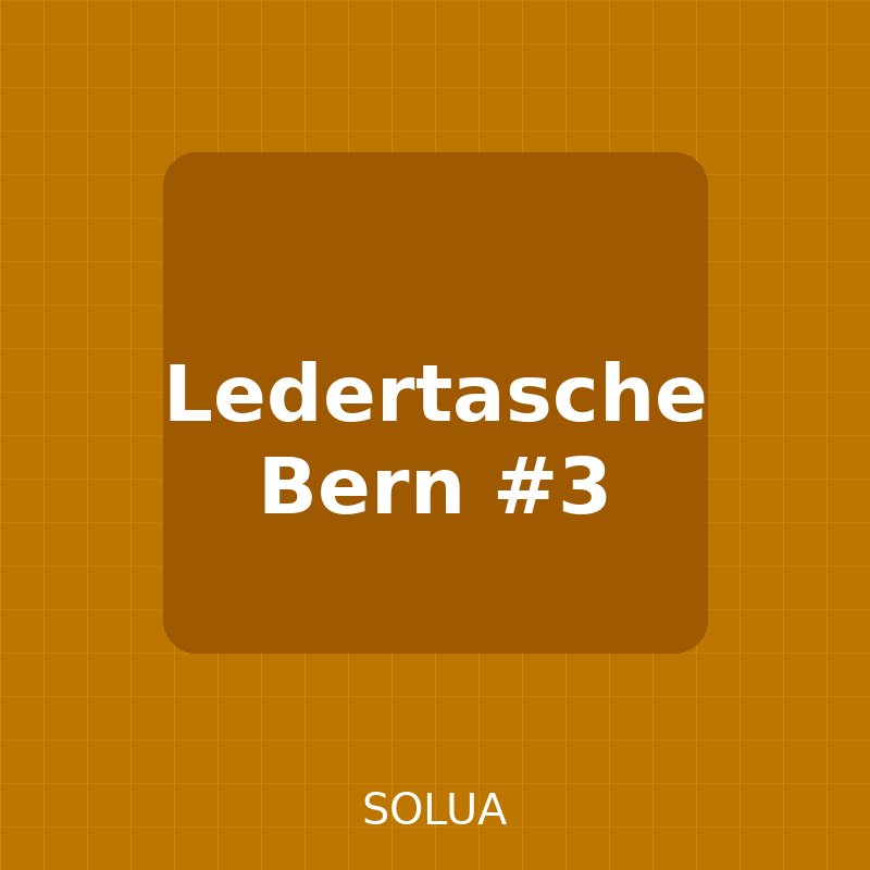 Ledertasche Bern - Ansicht 3