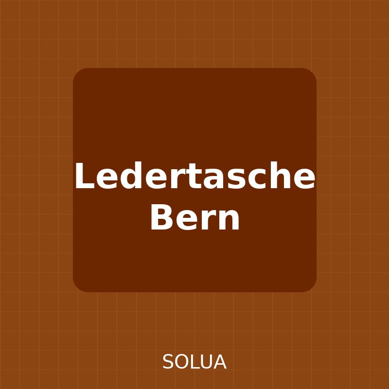 Ledertasche Bern