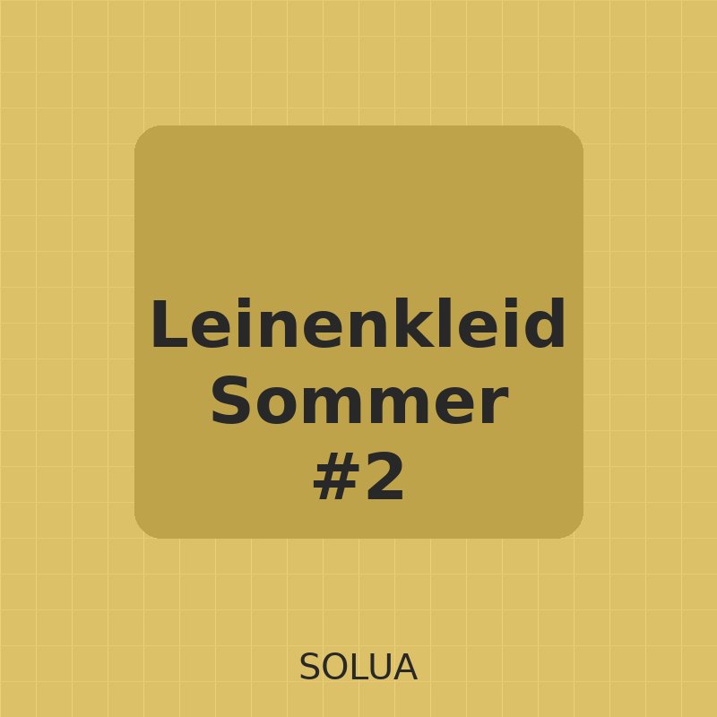 Leinenkleid Sommer - Ansicht 2