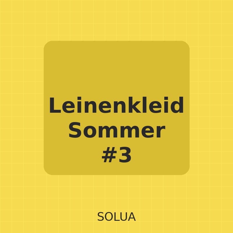 Leinenkleid Sommer - Ansicht 3