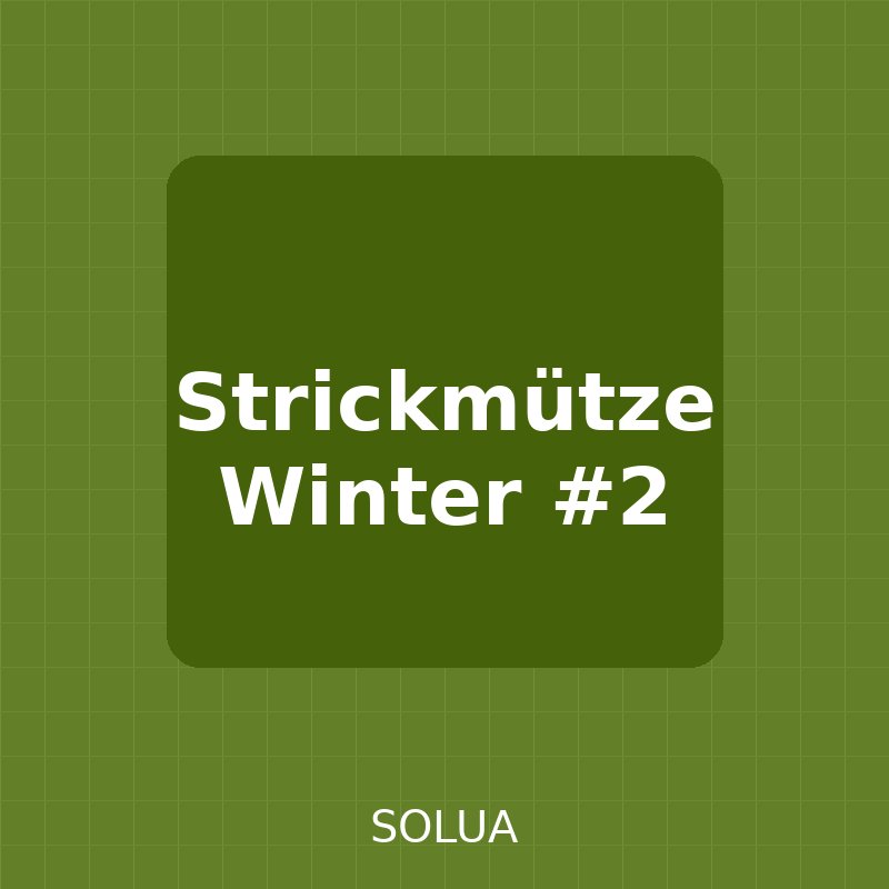 Strickmütze Winter - Ansicht 2