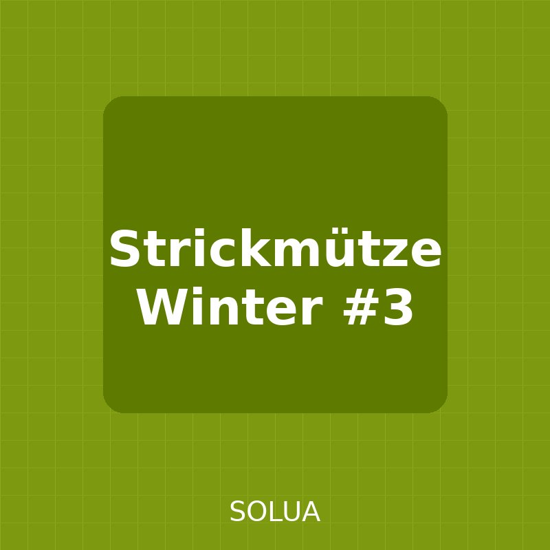 Strickmütze Winter - Ansicht 3
