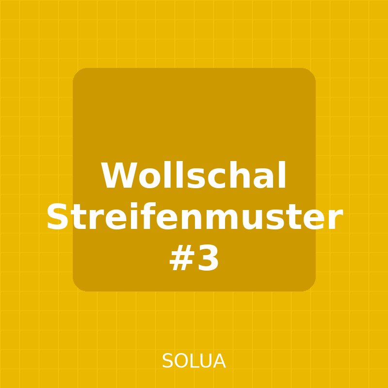 Wollschal Streifenmuster - Ansicht 3